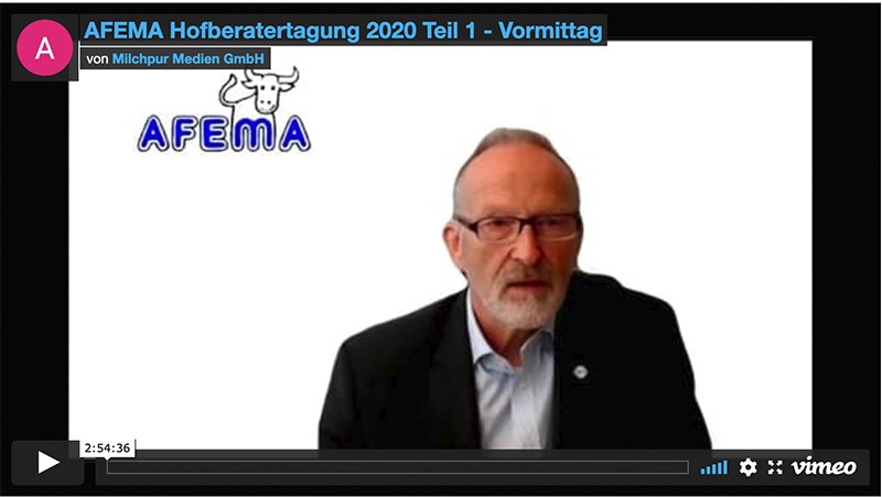 AFEMA Hofberatertagung 2020 Teil 2
