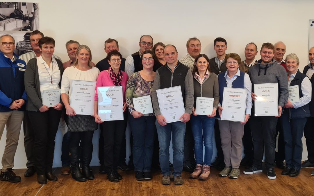 DLG-Qualitätsauszeichnung an Alpenhain-Milchbauern verliehen