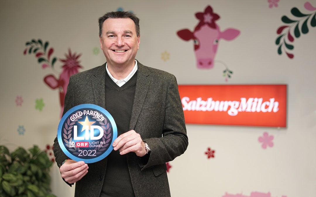 SalzburgMilch setzt als ORF-LICHT INS DUNKEL-Goldpartner Zeichen der Solidarität