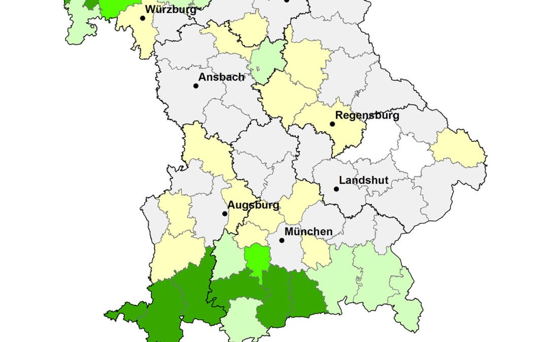 Ökolandbau in Bayern: Das sind die regionalen Spitzenreiter