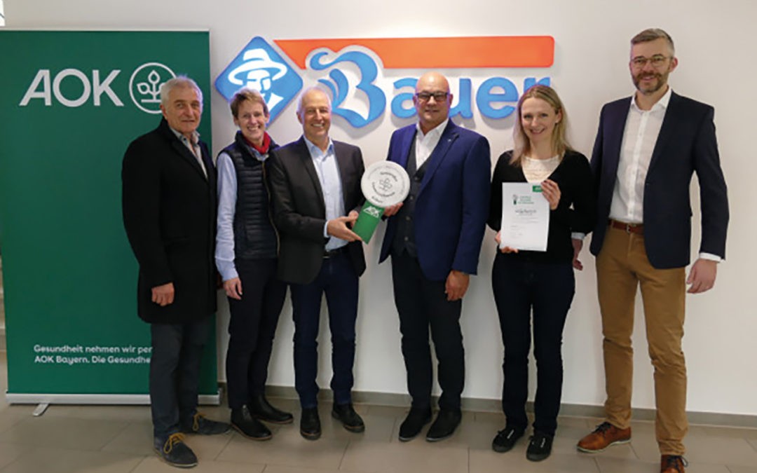 Auszeichnung gesundes Unternehmen