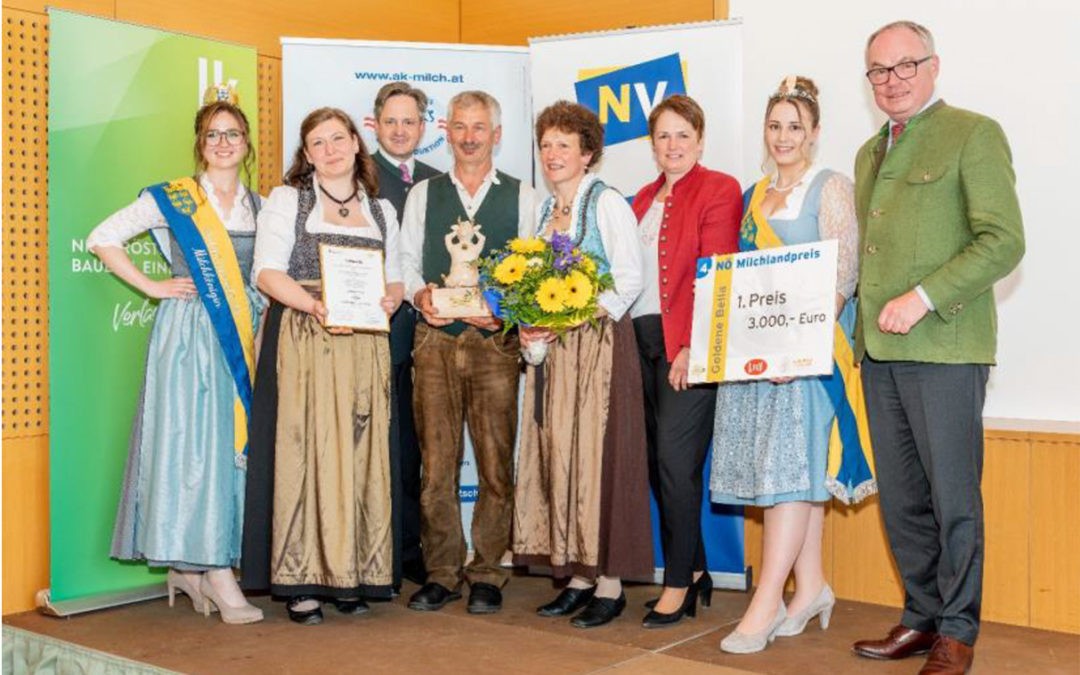 Milchlandpreis 2023 in Niederösterreich vergeben