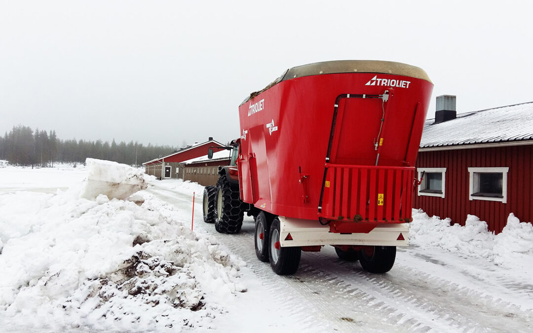 12 Tipps, um Ihren Futtermischwagen winterfest zu machen