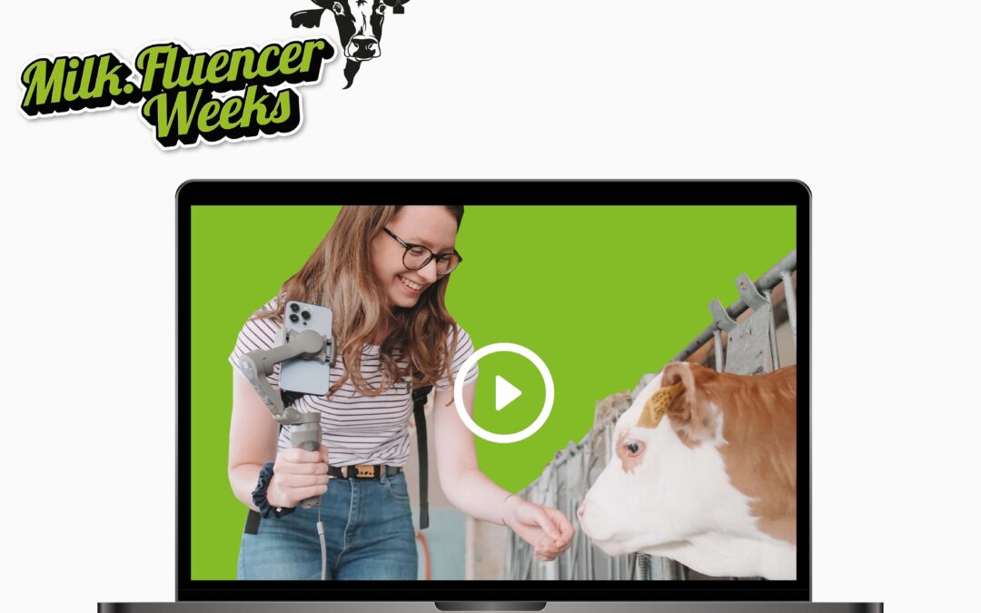 Milk.Fluencer- Weeks von und für junge Landwirte