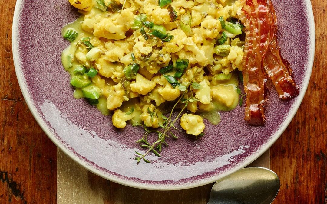 Blumenkohl-Risotto mit Käse