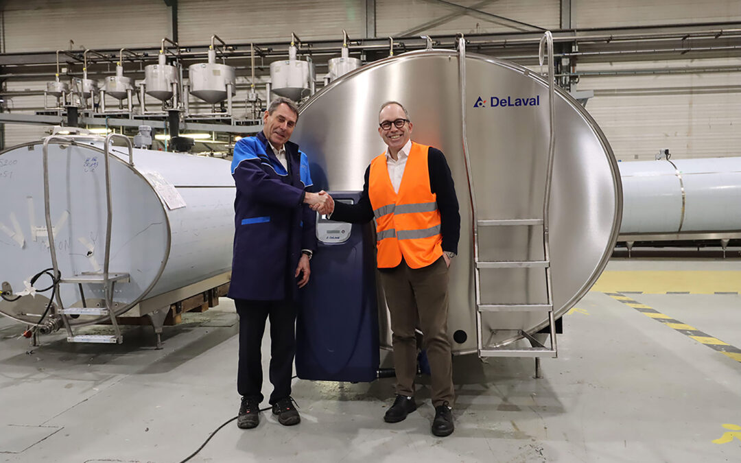 DeLaval geht Partnerschaft mit Milchkühltank-Hersteller SERAP ein