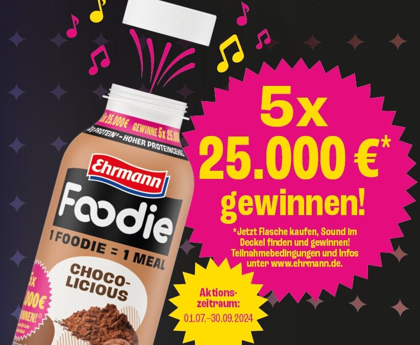 Ehrmann startet mit einer großen Onpack Promotion