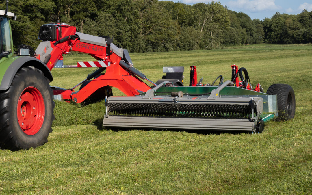 NEU: RESPIRO R10 profi – der Bandschwader für den Profi-Landwirt, Lohnunternehmer und Großbetrieb