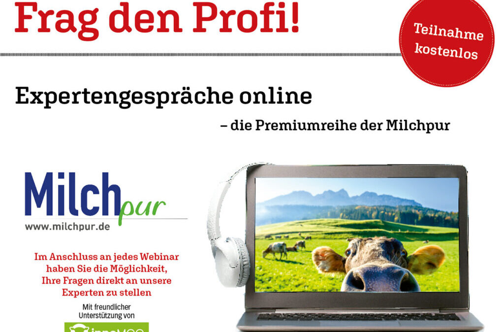 Kostenloses Webinar: Smarte Tränke für gesunde Kühe