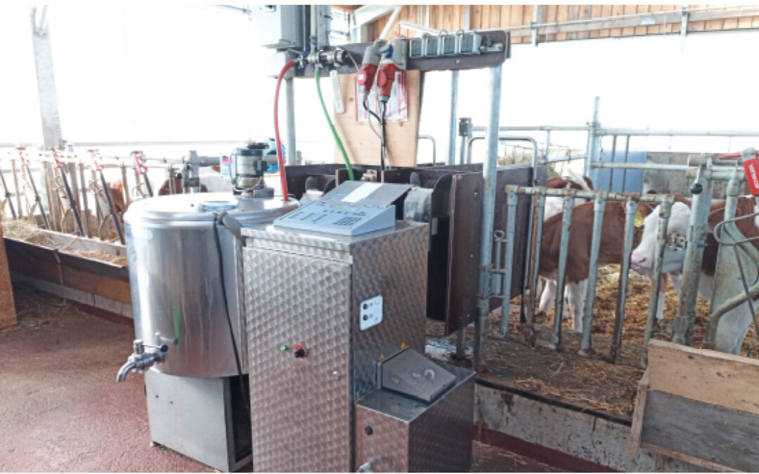 Automatisierung im Kälberstall