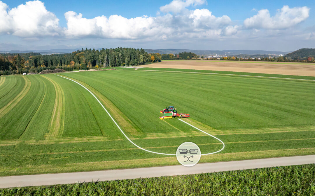 Automatisierte Schwadablage