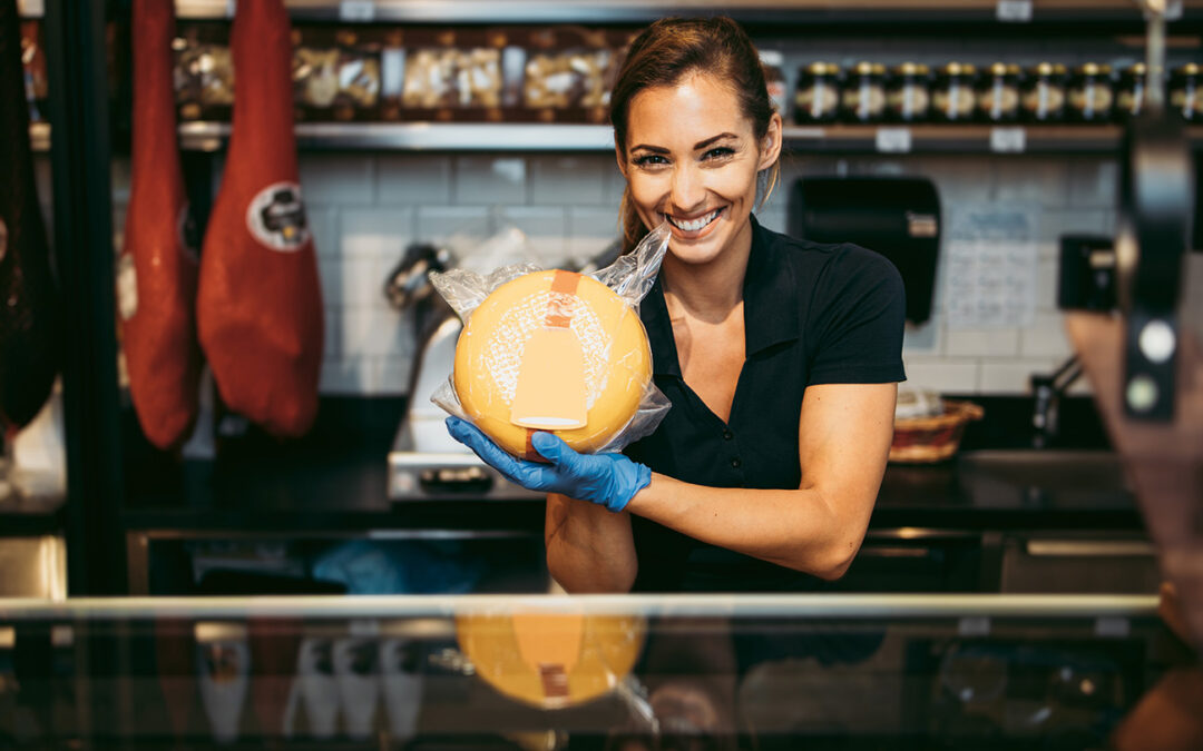 Biokäse von guter Qualität